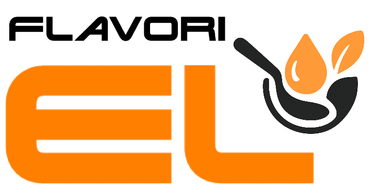 a modern brand symbol for natural food and oil-based creations