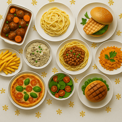 Levantine flavor ritual captured in a vibrant food scene featuring assorted Levantine cheeses, dairy, and fresh herbs on a white embroidered tablecloth.